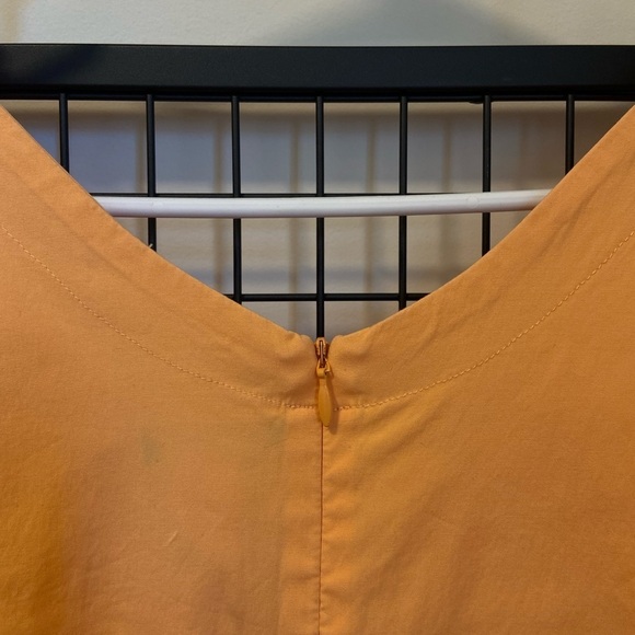 NWOT | GAP women’s orange sleeveless dress‎ — size 10 - Picture 6 of 6